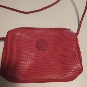 Liz Claiborne vintage red small shoulder bag